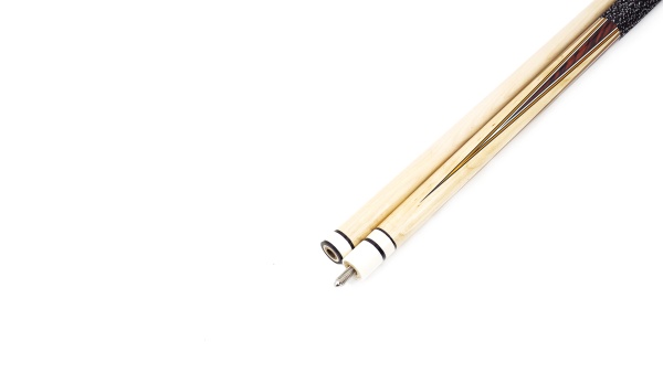 Кий / пирамида 2-pc "W-6040" (черный) с оплеткой