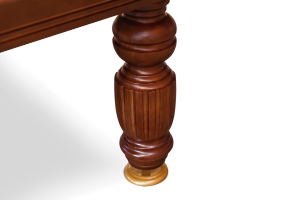 Бильярдный стол для русской пирамиды "Устюг" (9 футов, сланец 25мм, борт ясень)