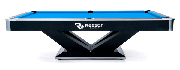 Бильярдный стол для пула "Victory II Plus" 9 ф (черный, сланец 30 мм)